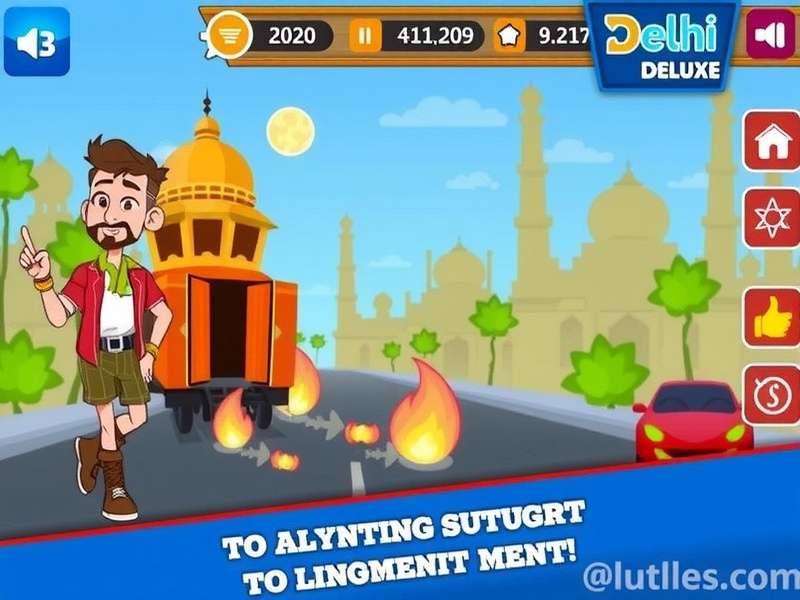 Delhi Dash Deluxe Game Screenshot